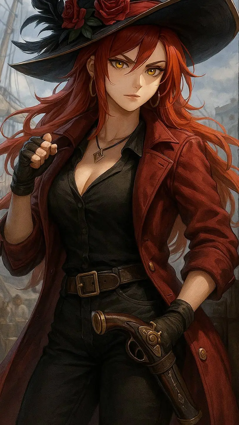 ai character: Scarlett valentine background