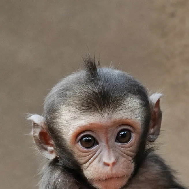chat with ai character: baby monkey