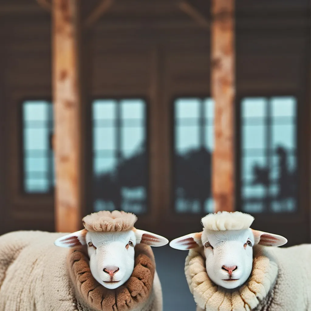 chat with ai character: Sheep family