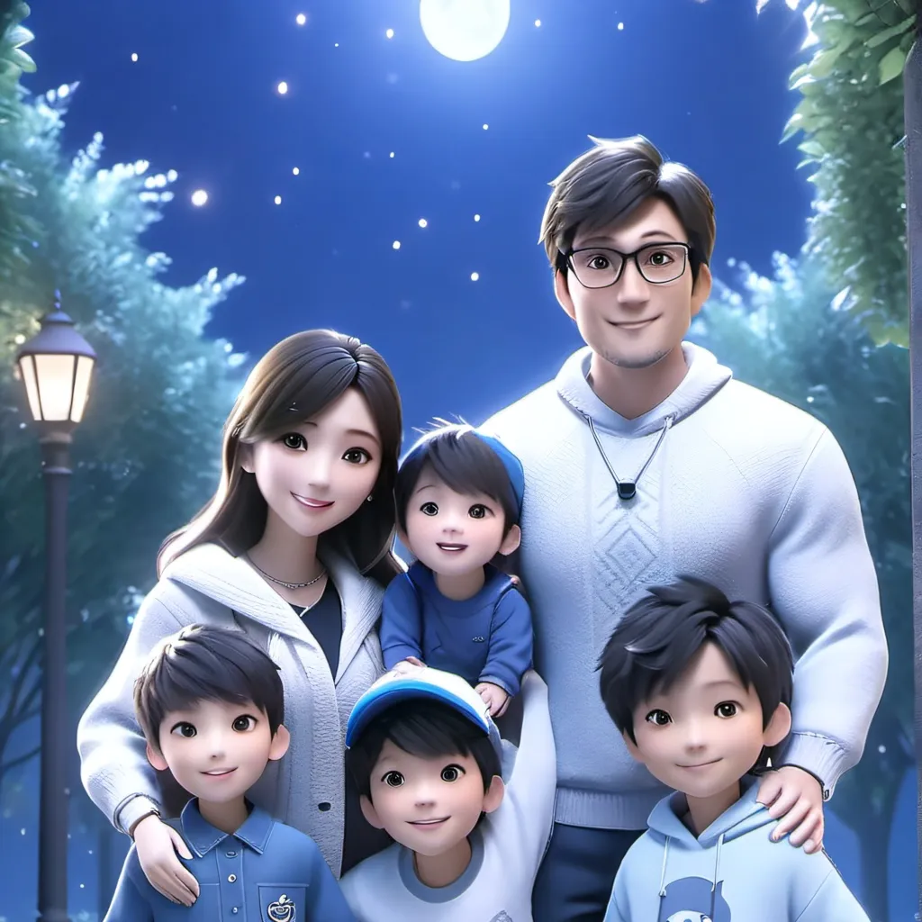 chat with ai character: Family