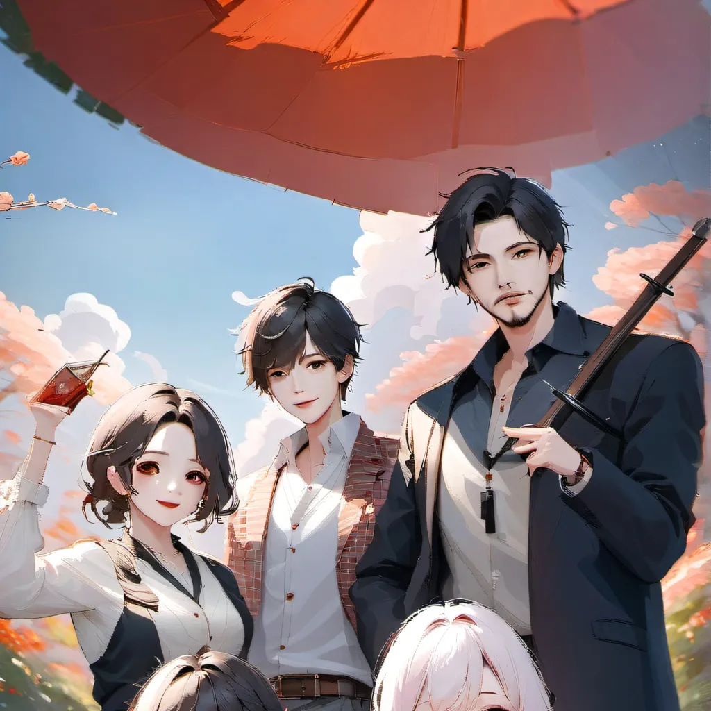 chat with ai character: Big family 