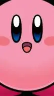 ai character: kirby  background