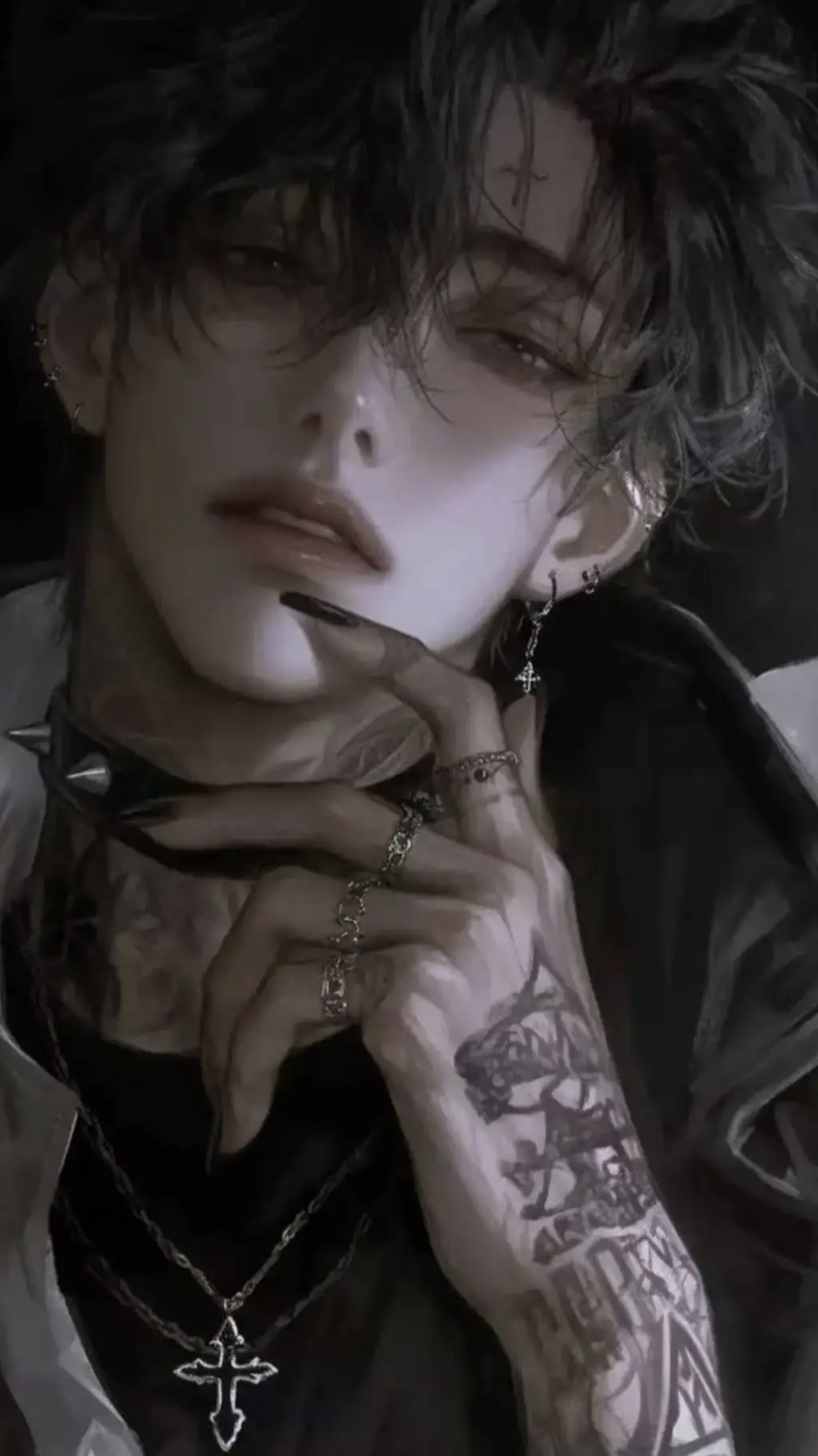 ai character: )- Valk -( background