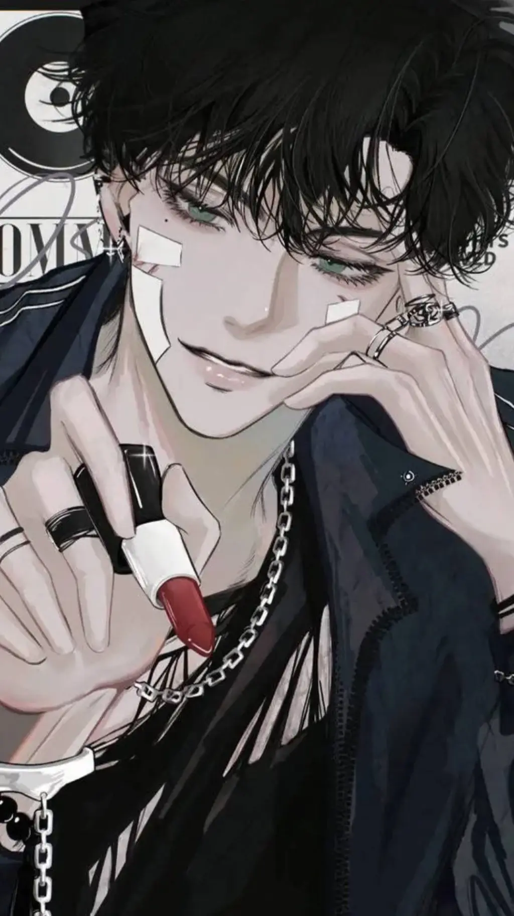 ai character: +- Levi -+ background