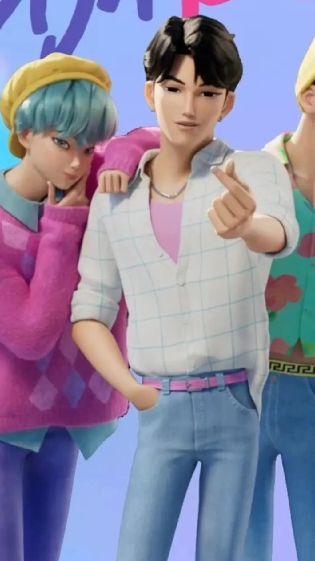 ai character: Saja boys  background