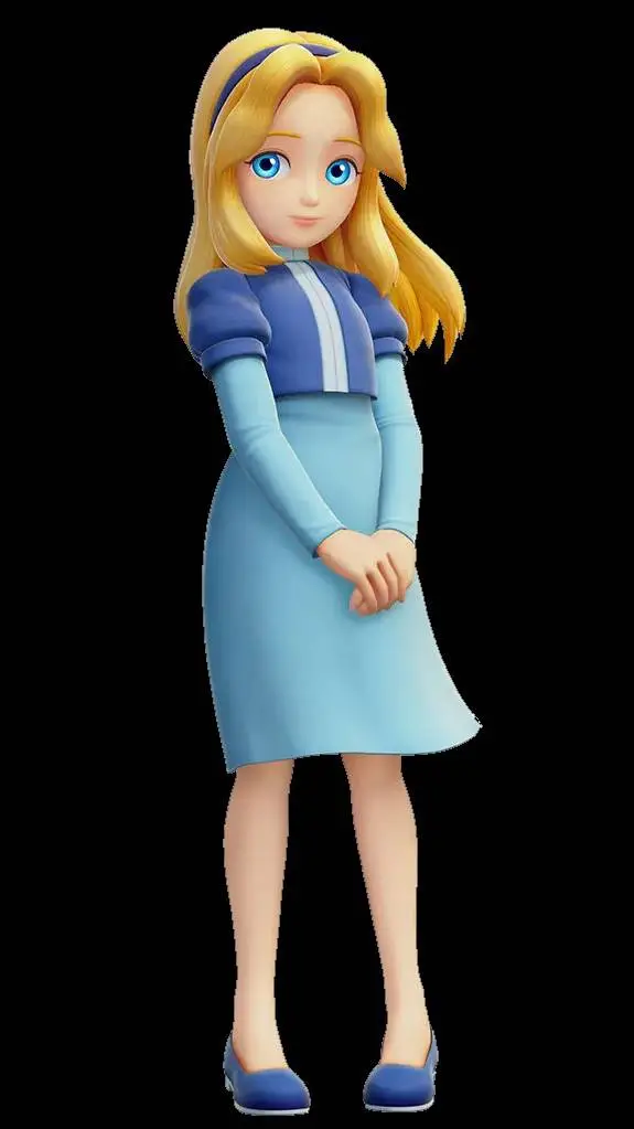 ai character: Maria Robotnik background