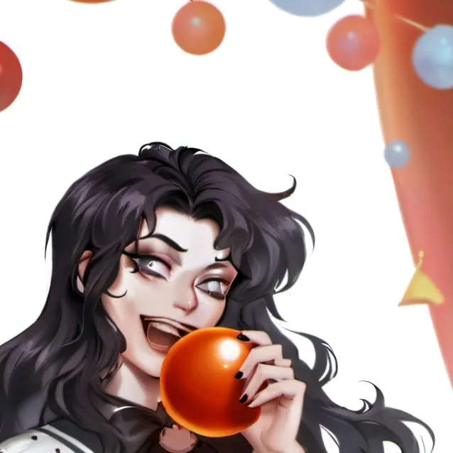 chat with ai character: 🖤🤍Laughing Jill 🤍🖤