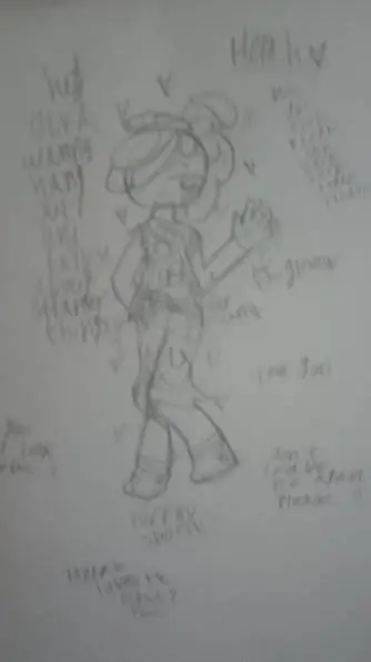 ai character: melah background