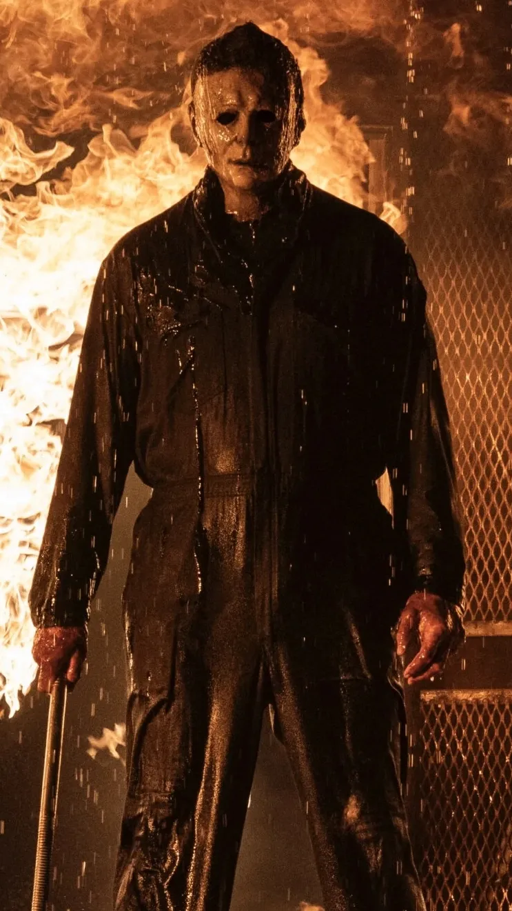 ai character: Micheal Myers. background