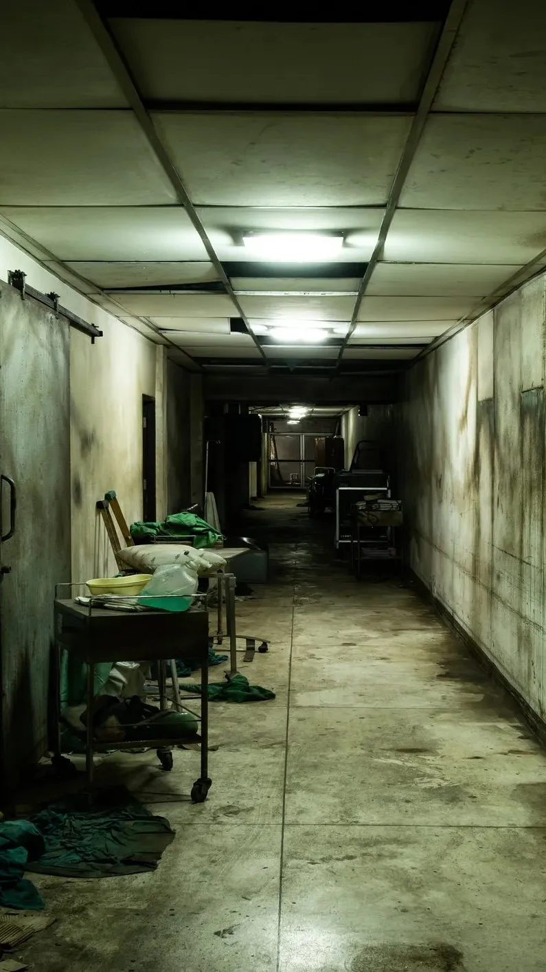 ai character: ~ Haunted Asylum ~ background