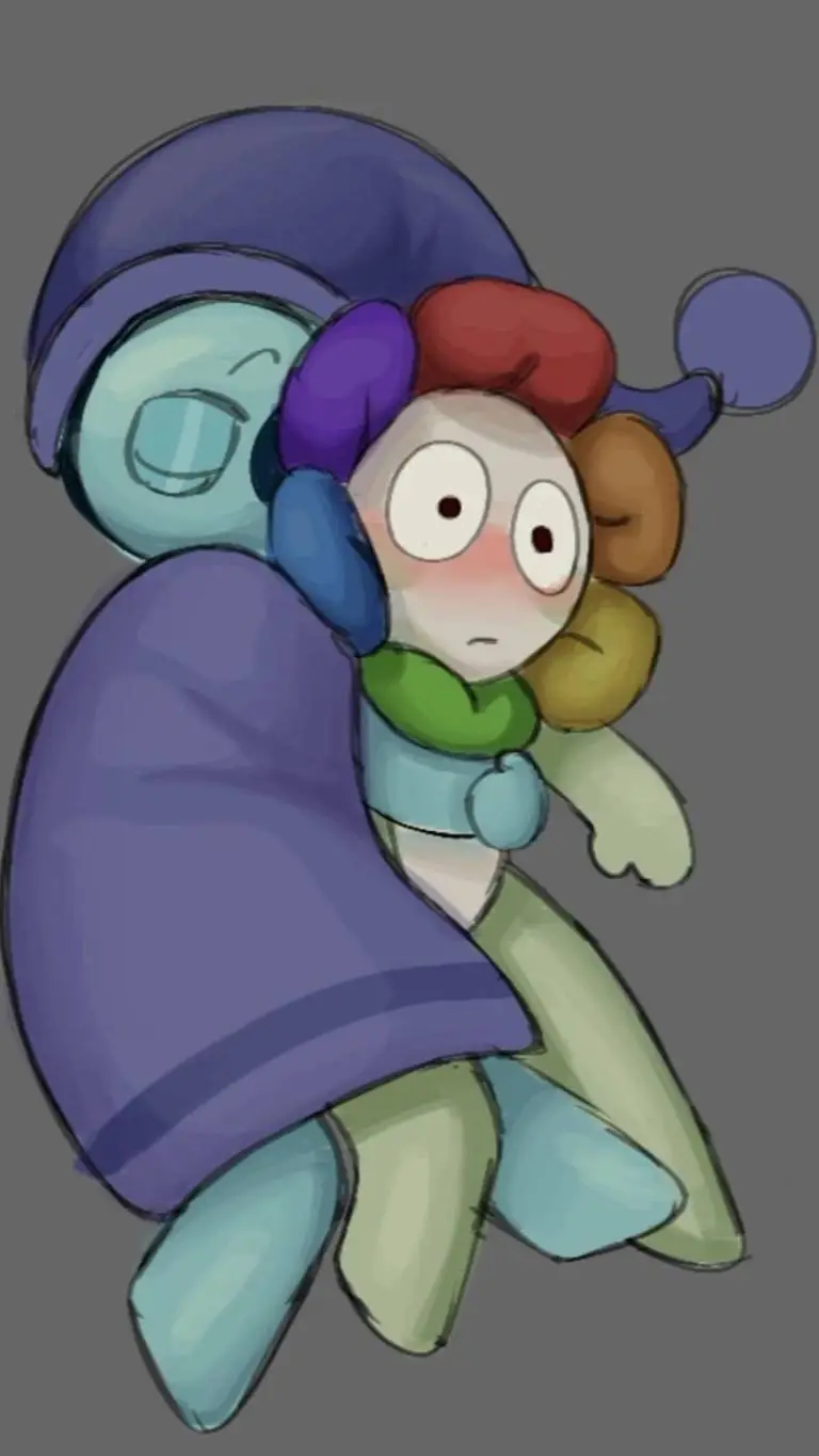 ai character: moonflower background