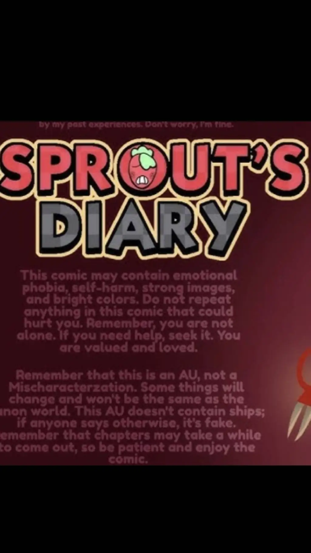 ai character: sprouts diary background