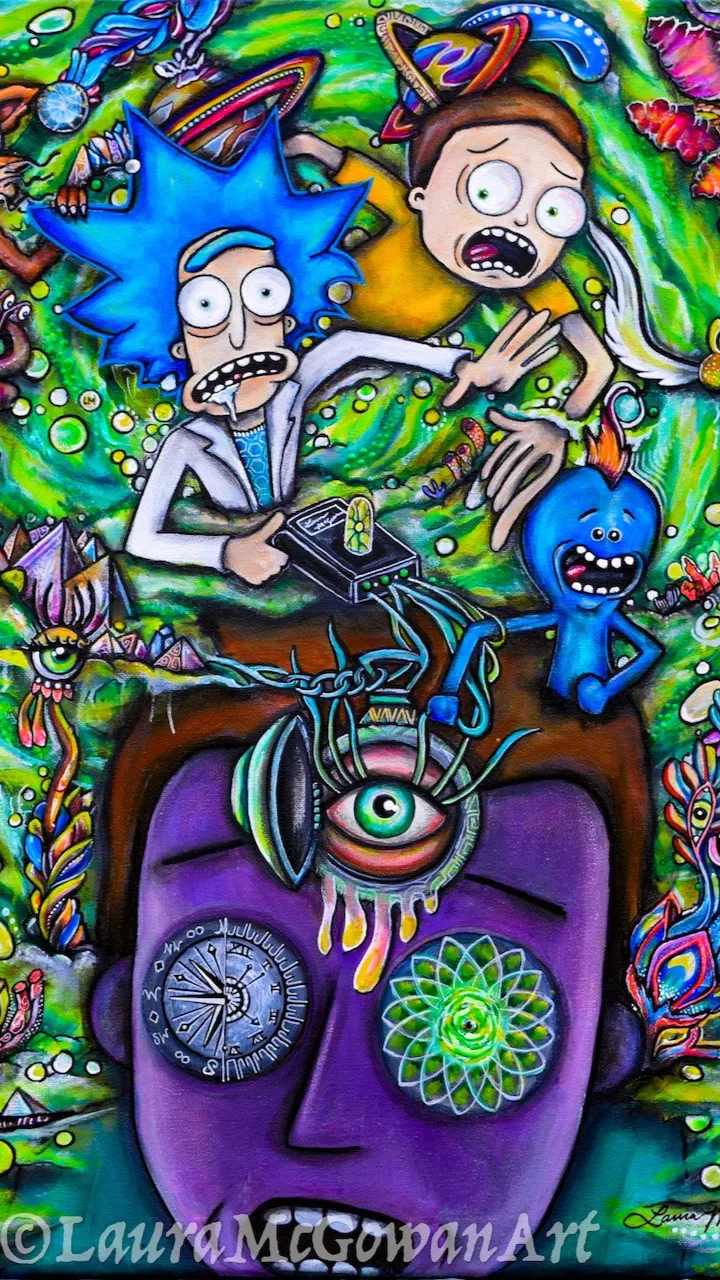 ai character: Rick and morty rp background