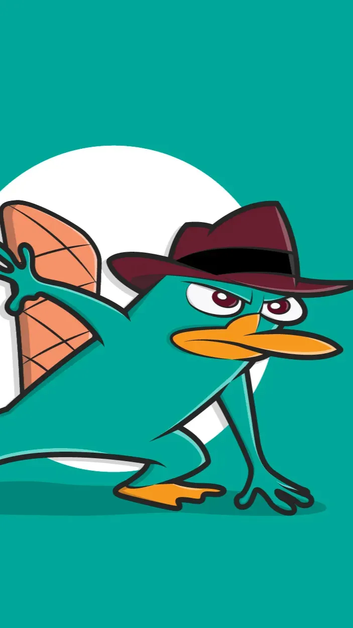 ai character: Perry the platypus background