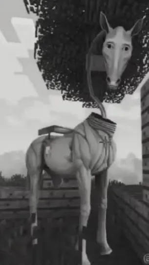 ai character: Long horse background