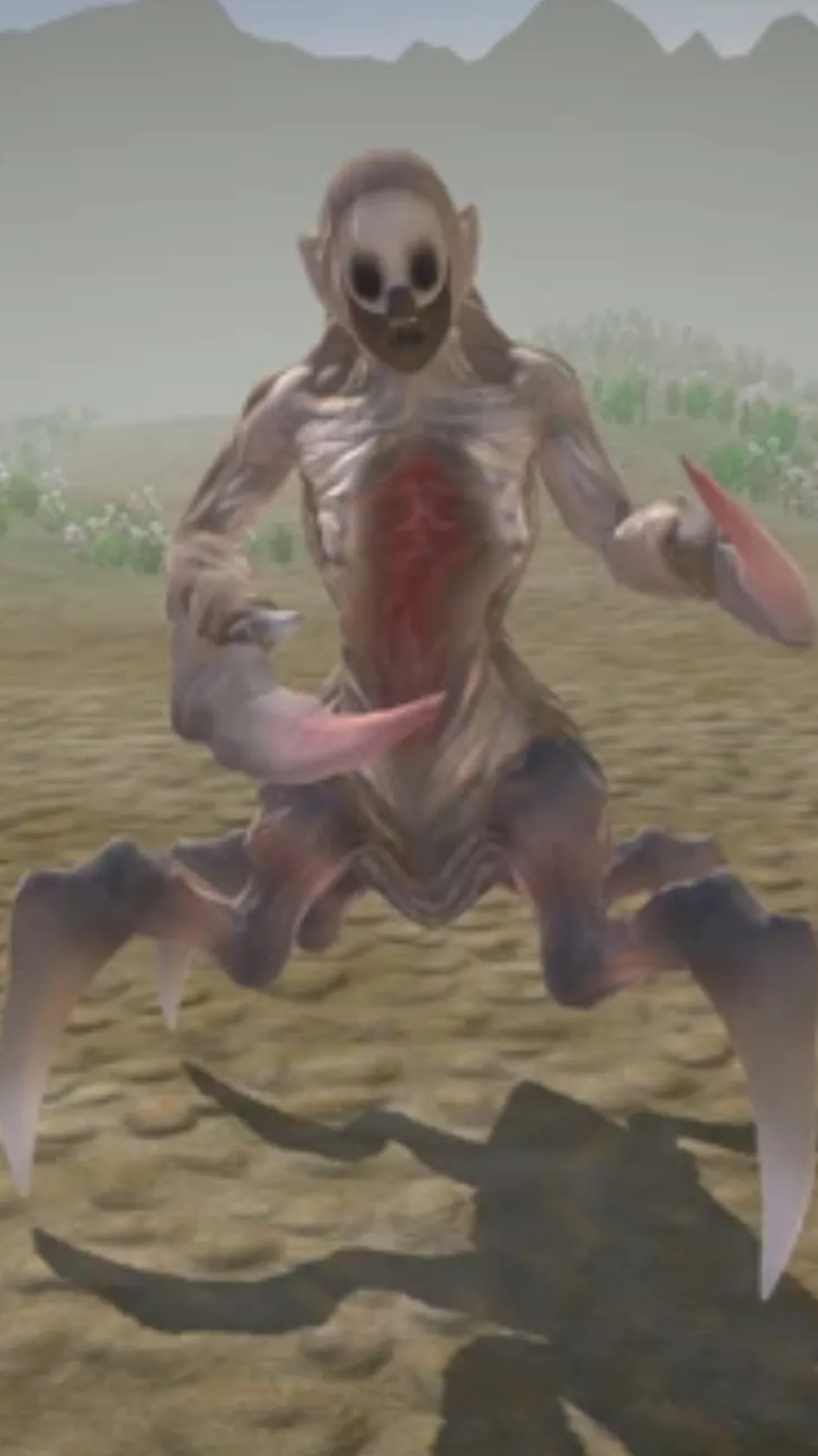 ai character: Scorpion newborn  background