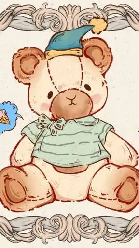 ai character: Lil Bear background
