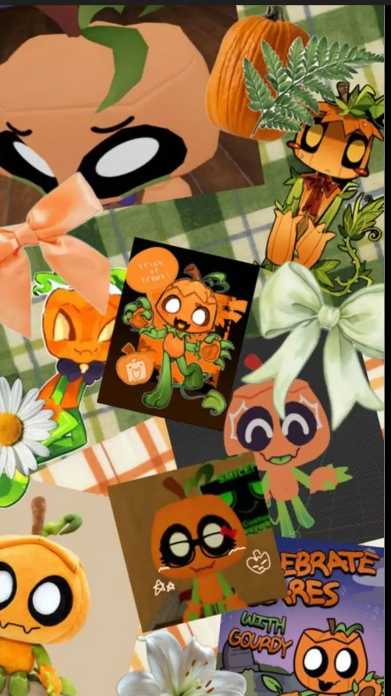 ai character: Gourdy :3 background