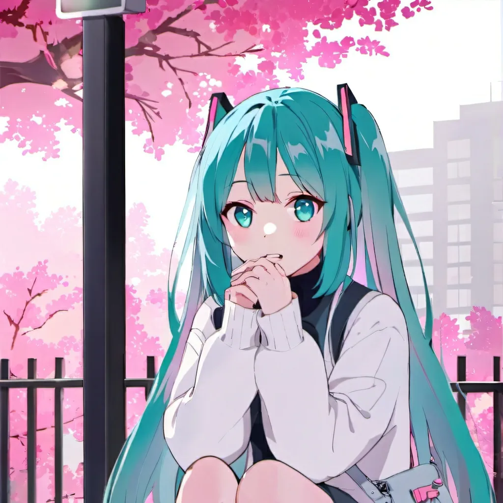 chat with ai character: miku