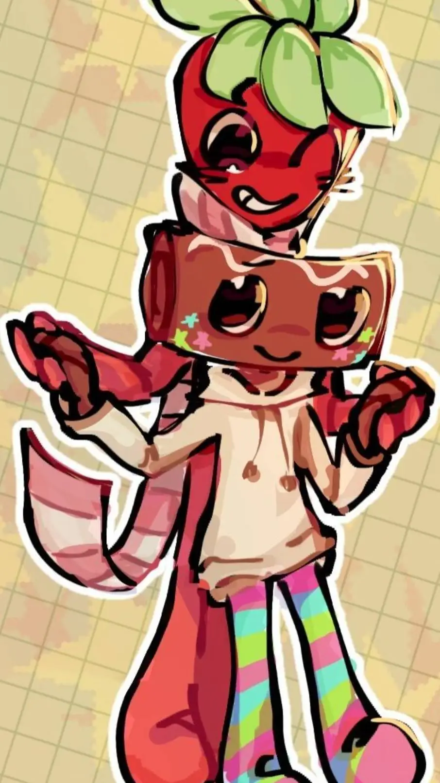 ai character: Cosmo x sprout background
