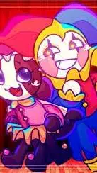 ai character: circus duo background