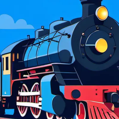 chat with ai character: Steam locomotive