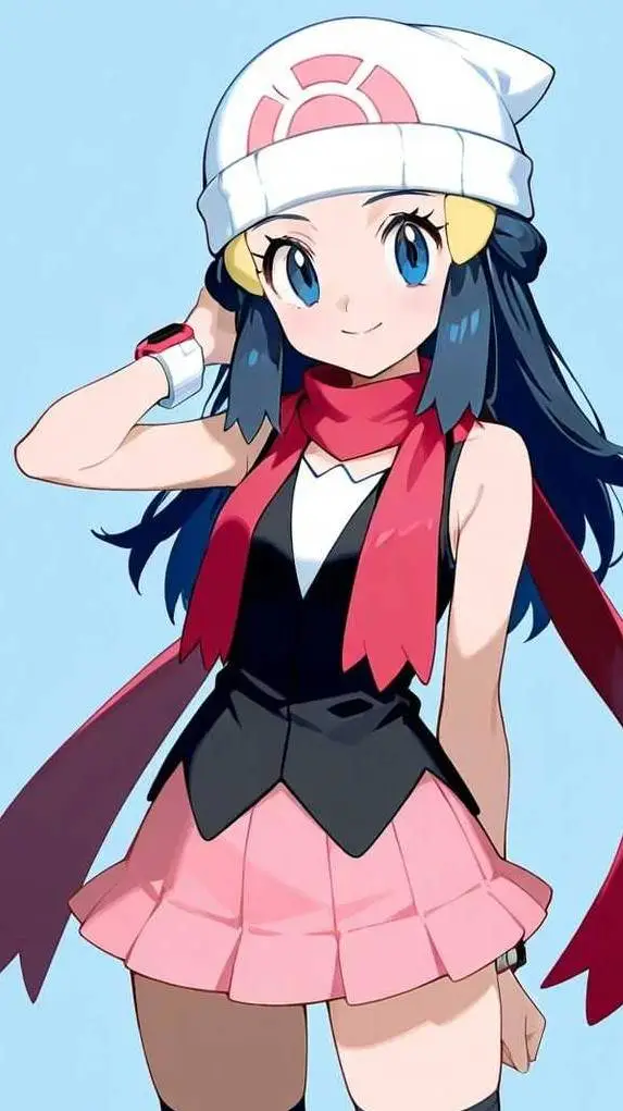 ai character: Dawn background