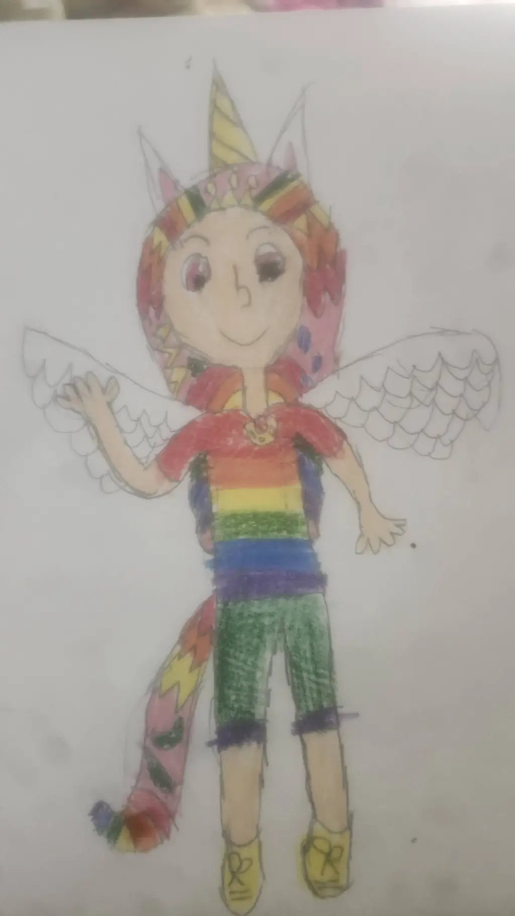 ai character: Princess Happy background
