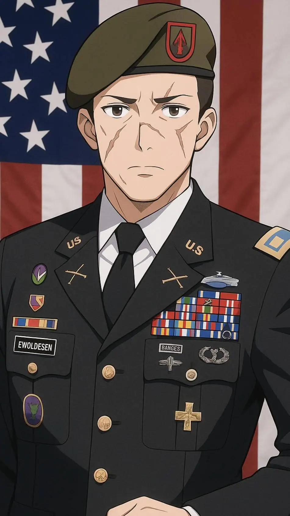 ai character: General Matt background