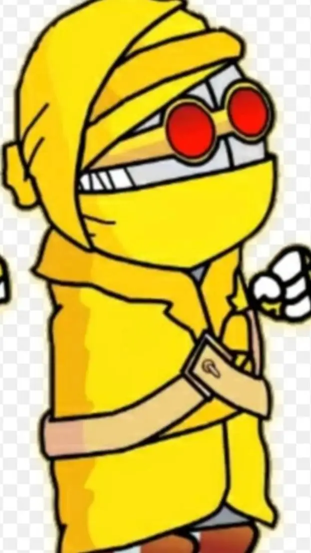 ai character: pee. background