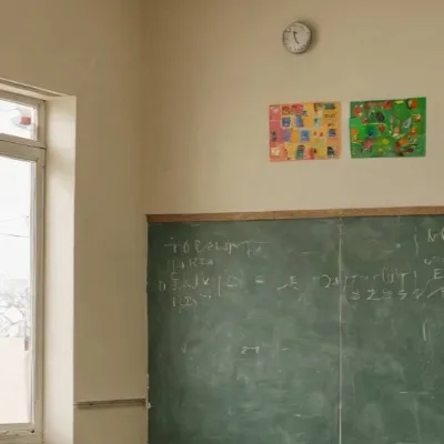 chat with ai character: School class room