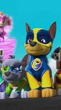 ai character: Mighty pups  background