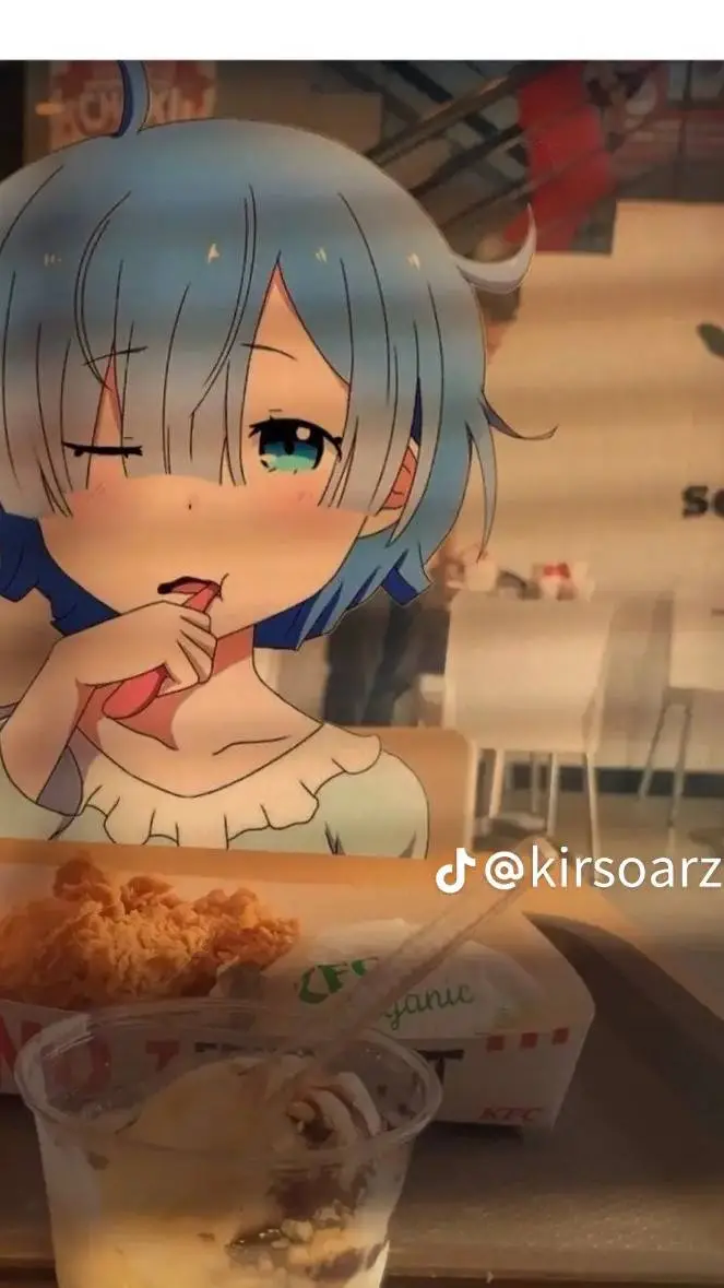 ai character: Rem (on a date) background