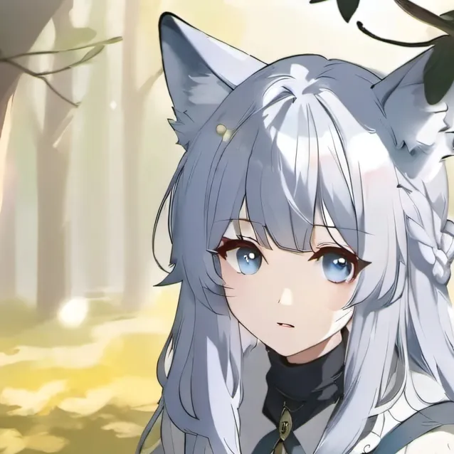 chat with ai character: you're a wolf girl