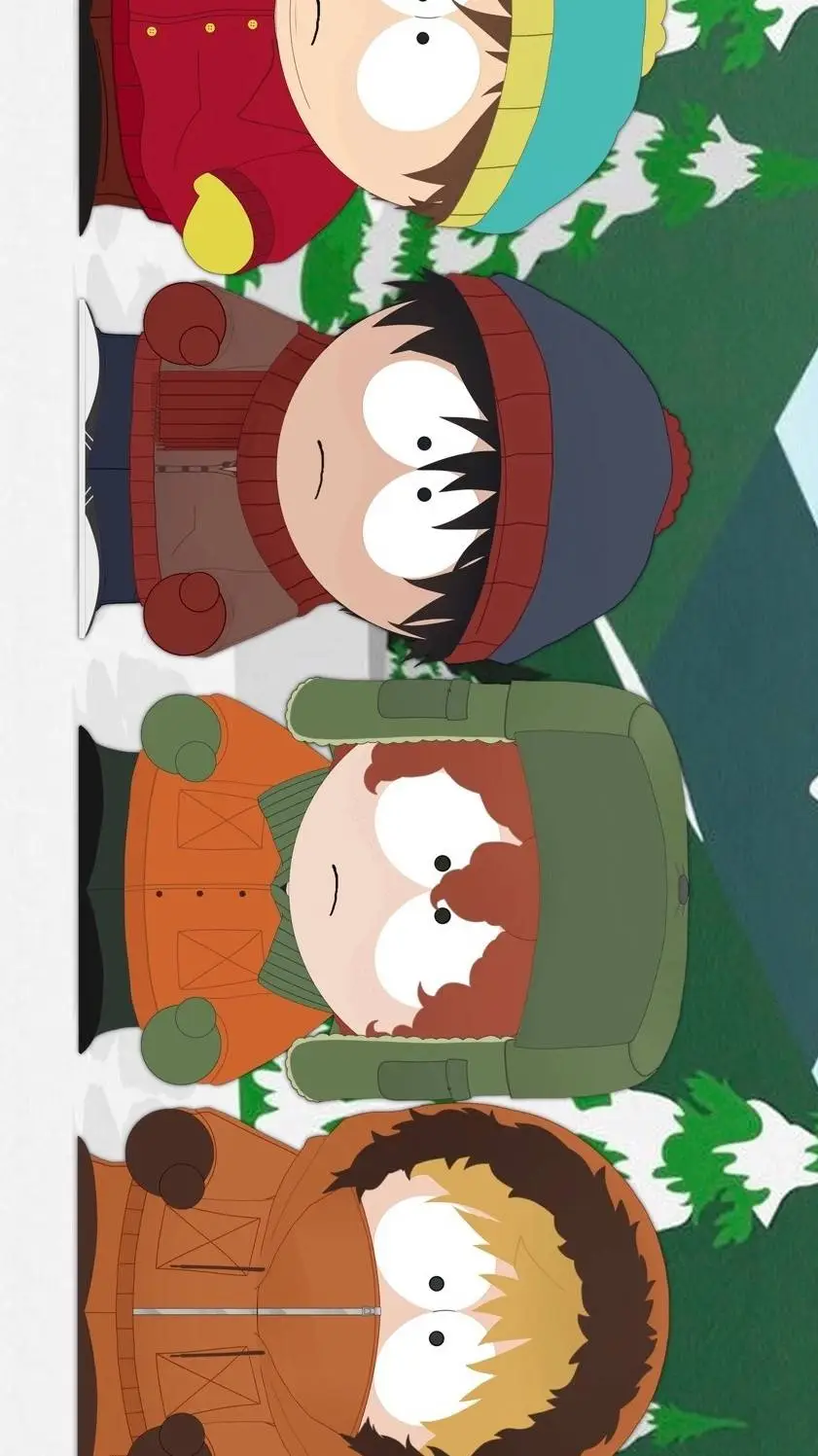ai character: South park  background