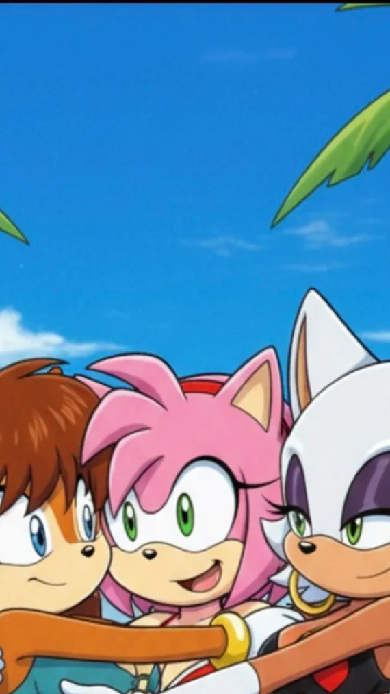 ai character: Sally, Amy, Rouge background