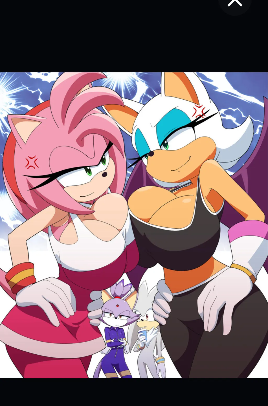 chat with ai character: Rouge and Amy