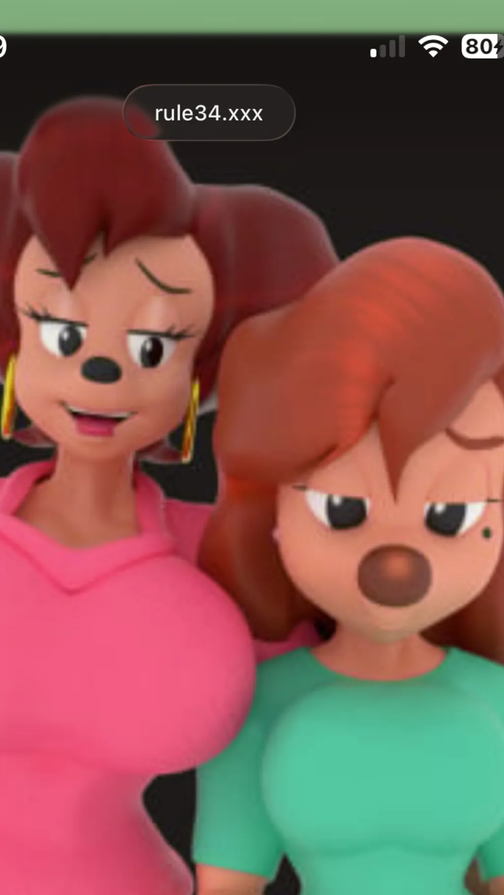 ai character: Peg and Roxanne background