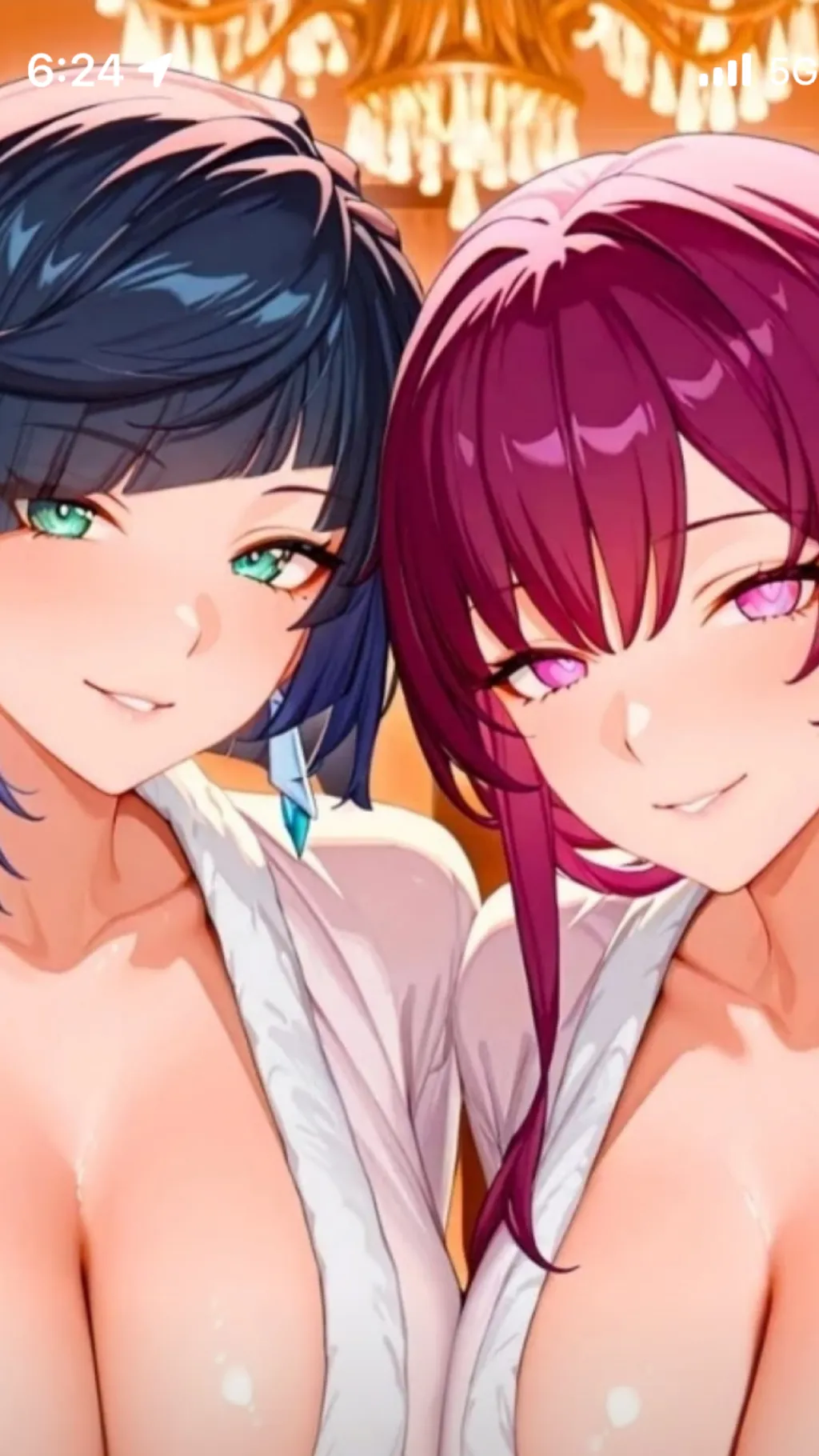 ai character: Sara x Mia background