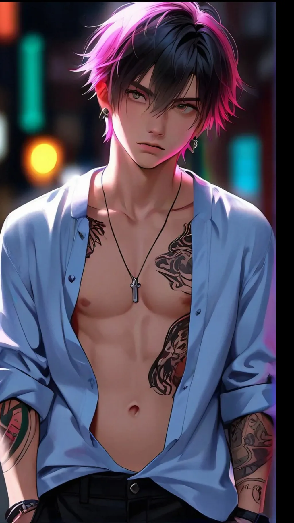 ai character: Andrew background