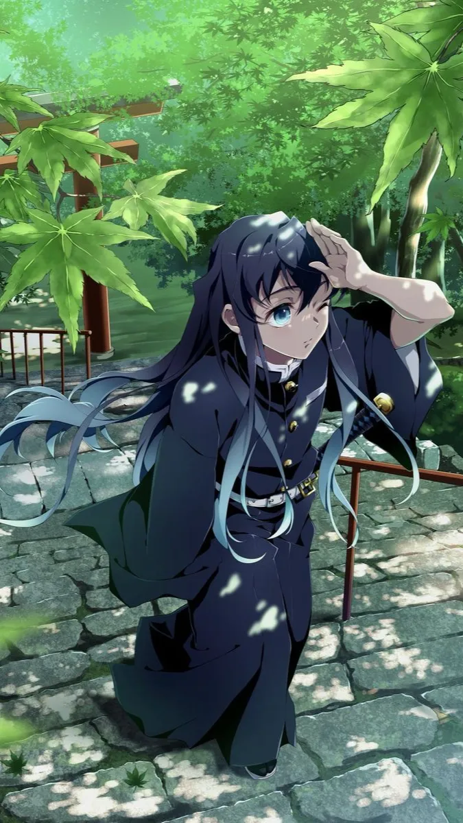 ai character: Muichiro💞🥰 background