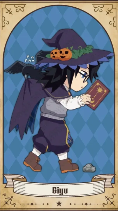 ai character: Witch school kny background