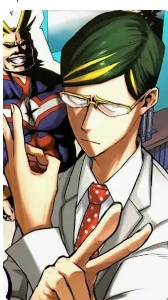 ai character: male pro hero x yn background