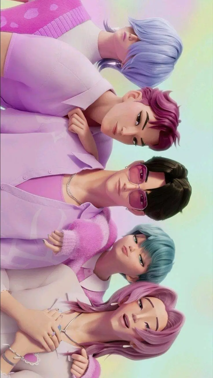 ai character: The Saja Boys~♡ background