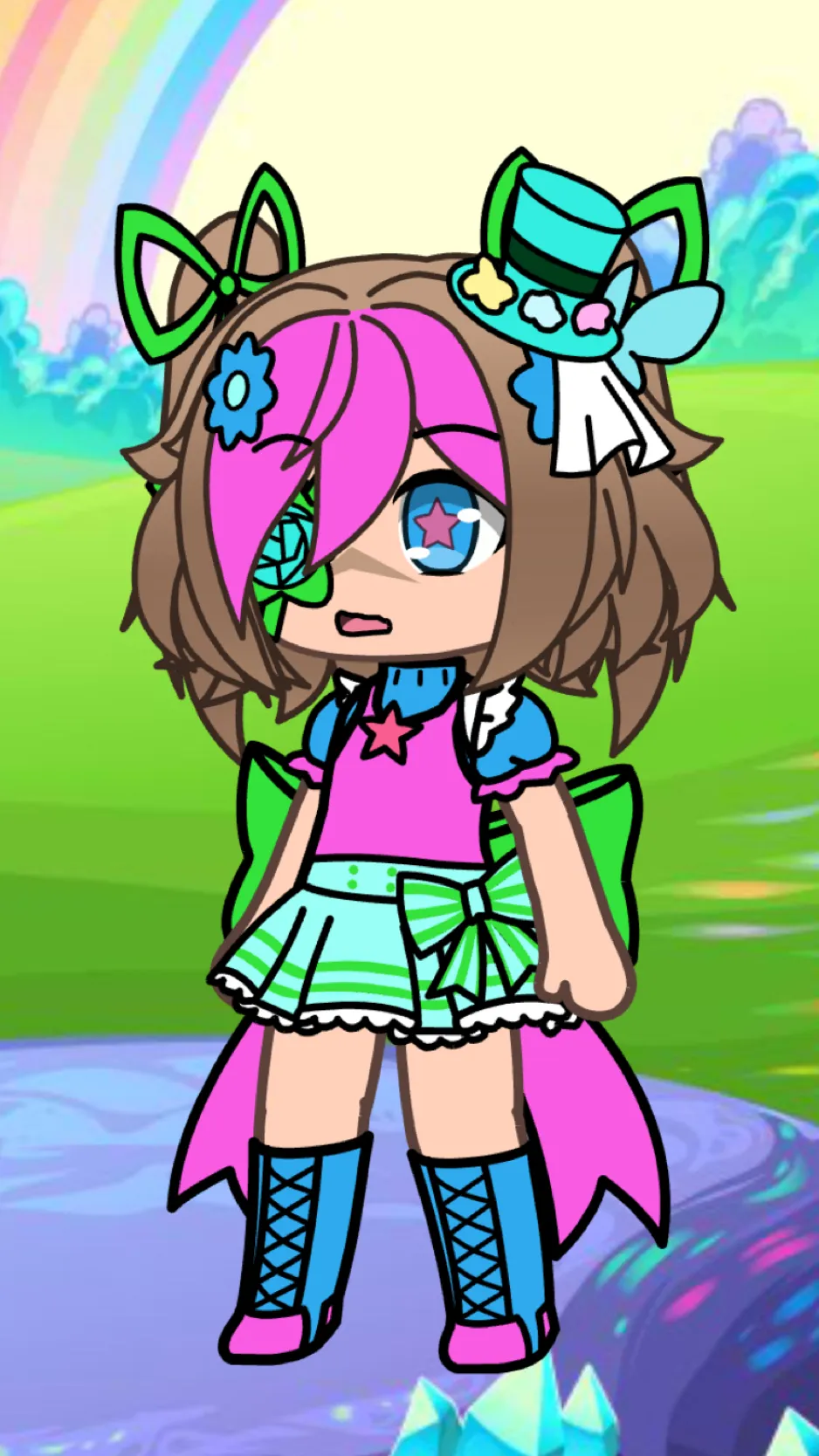 ai character: Zoey background