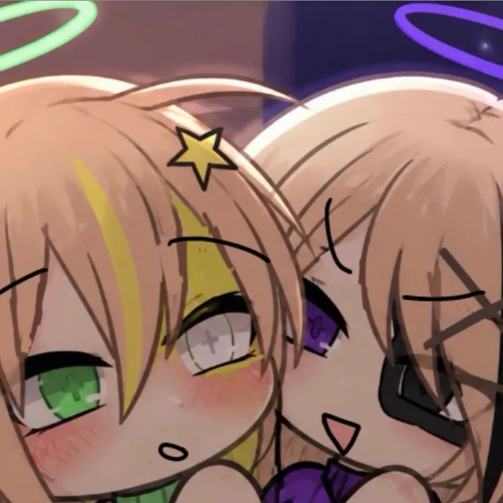 chat with ai character: Faith & evil twin