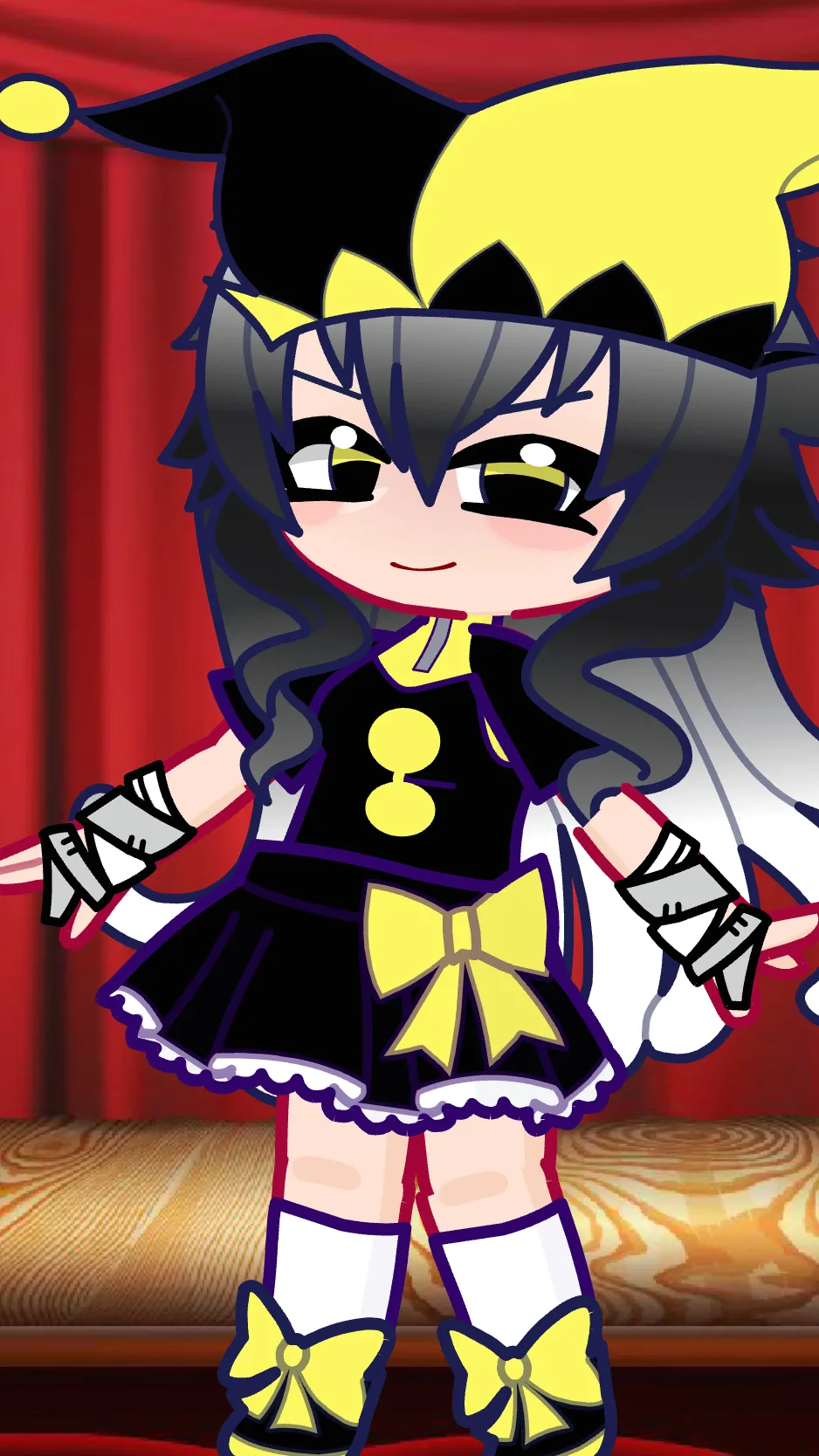 ai character: Jester of evil background