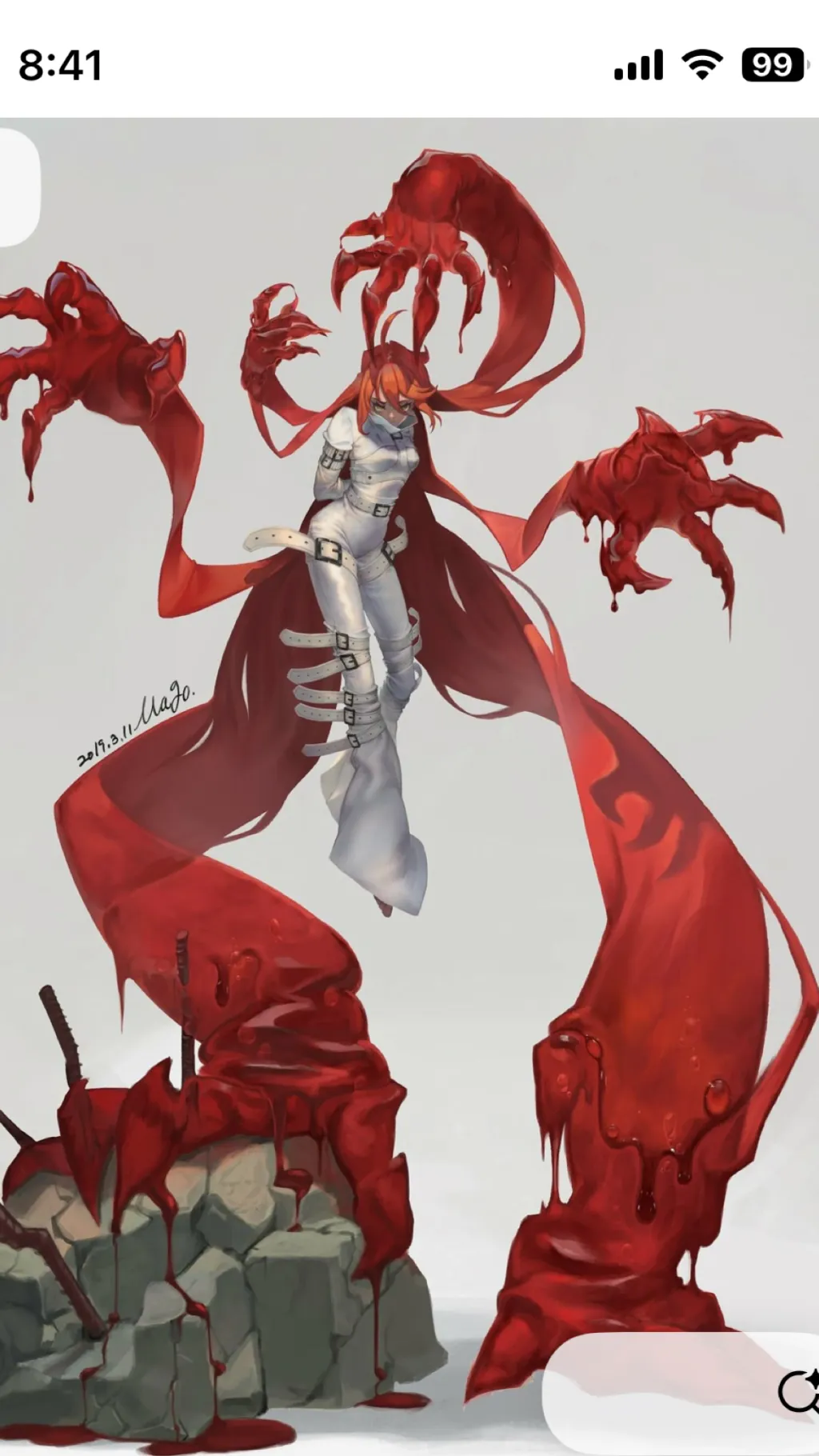 ai character: Chaos background