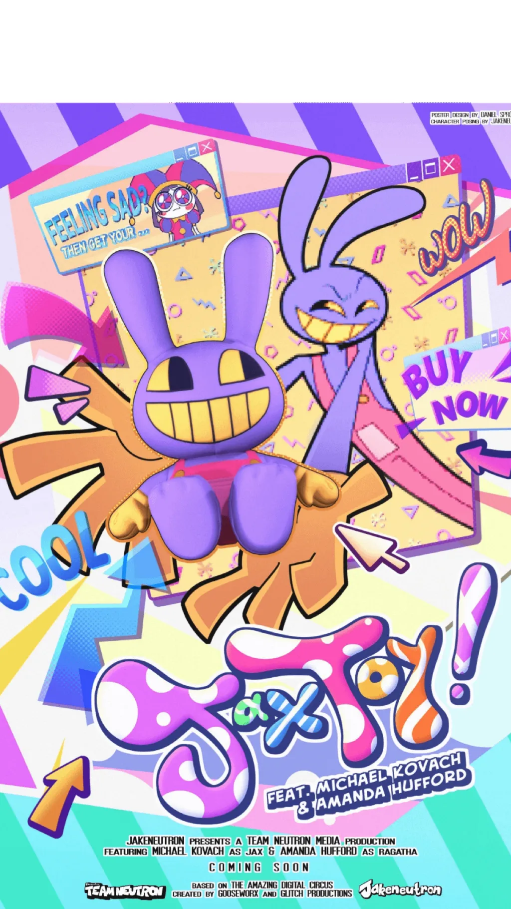 ai character: Jax toy background