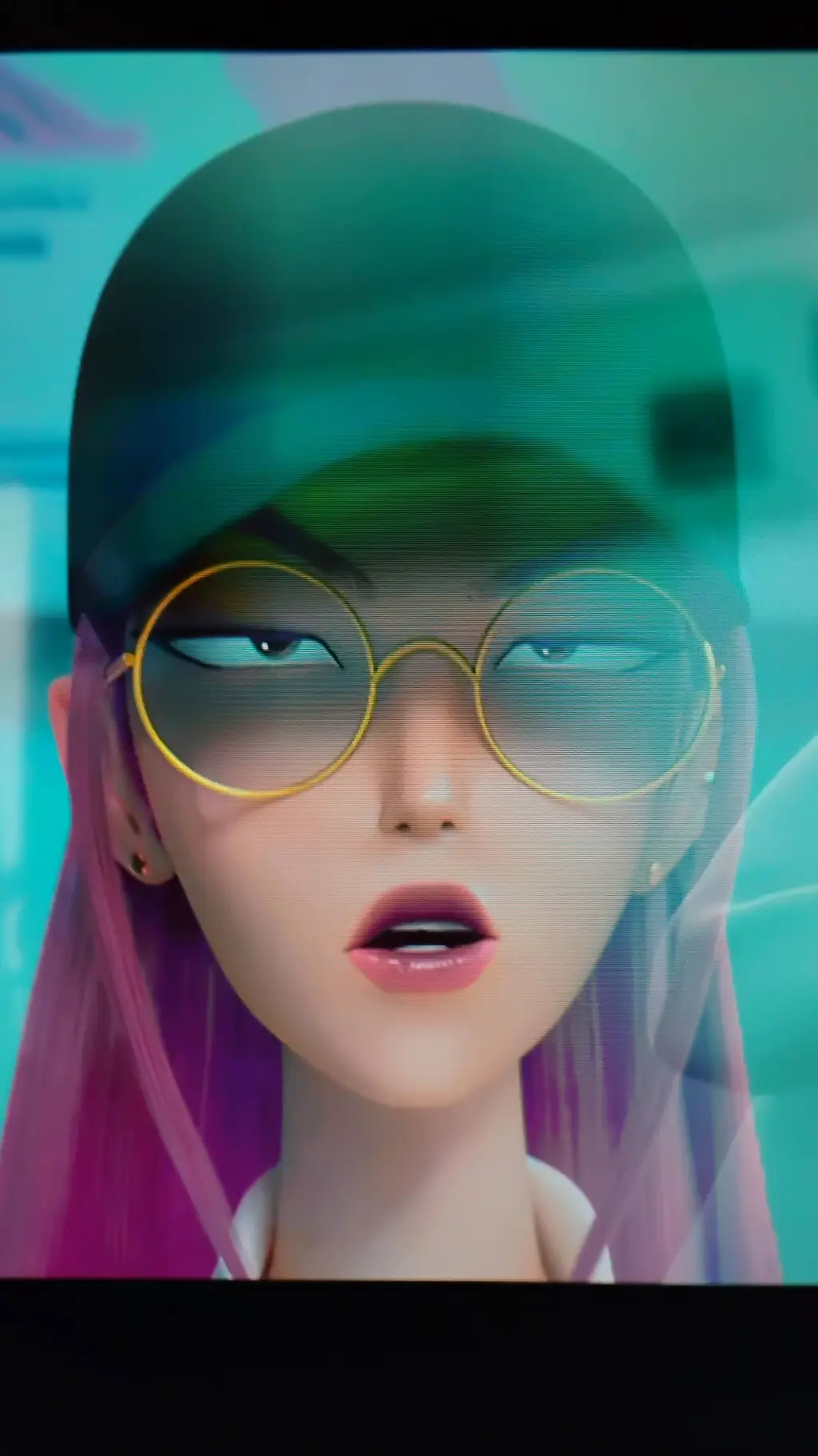 ai character: K-pop demon hunter background